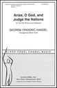 Arise O God and Judge the Nations SATB choral sheet music cover